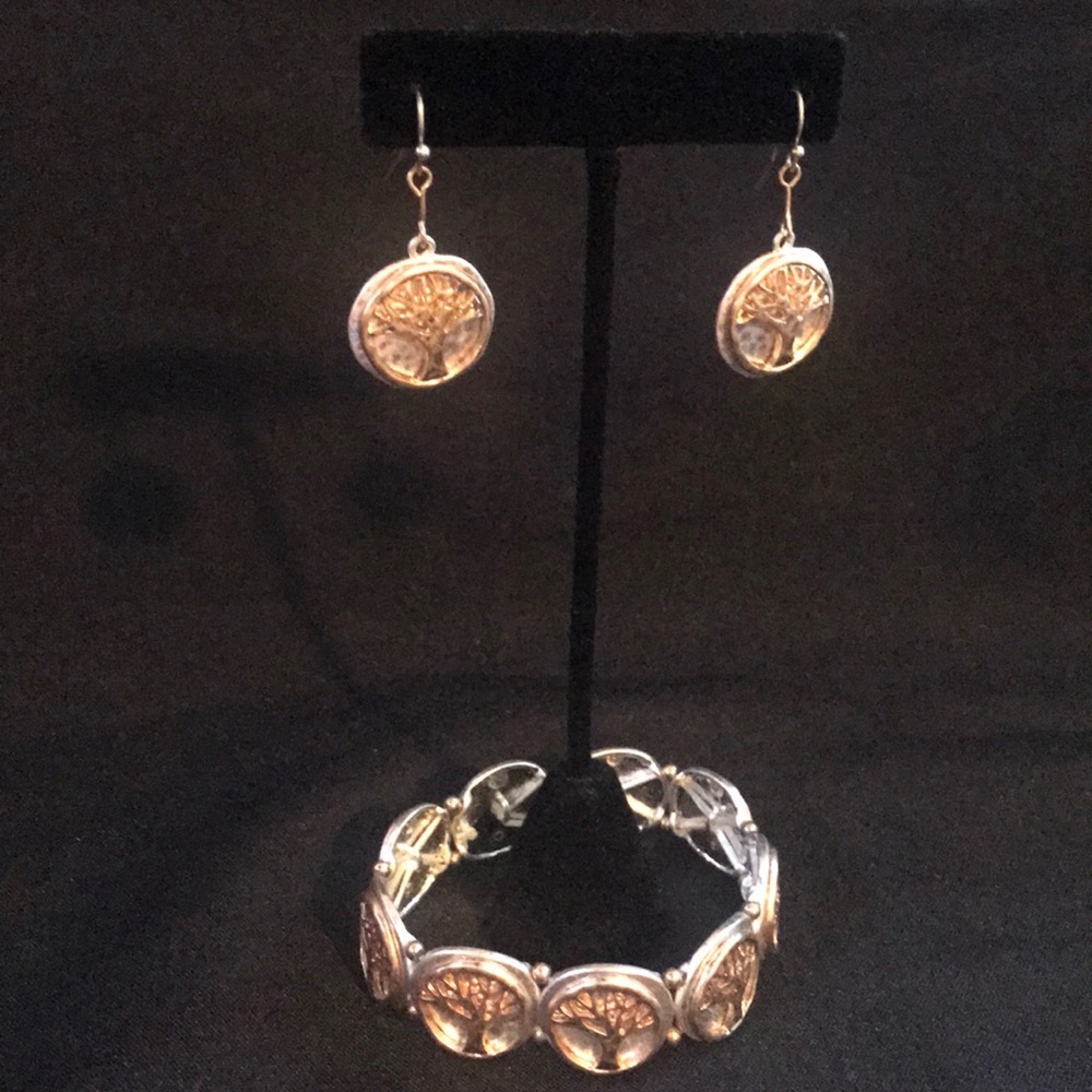 Earring and Bracelet set